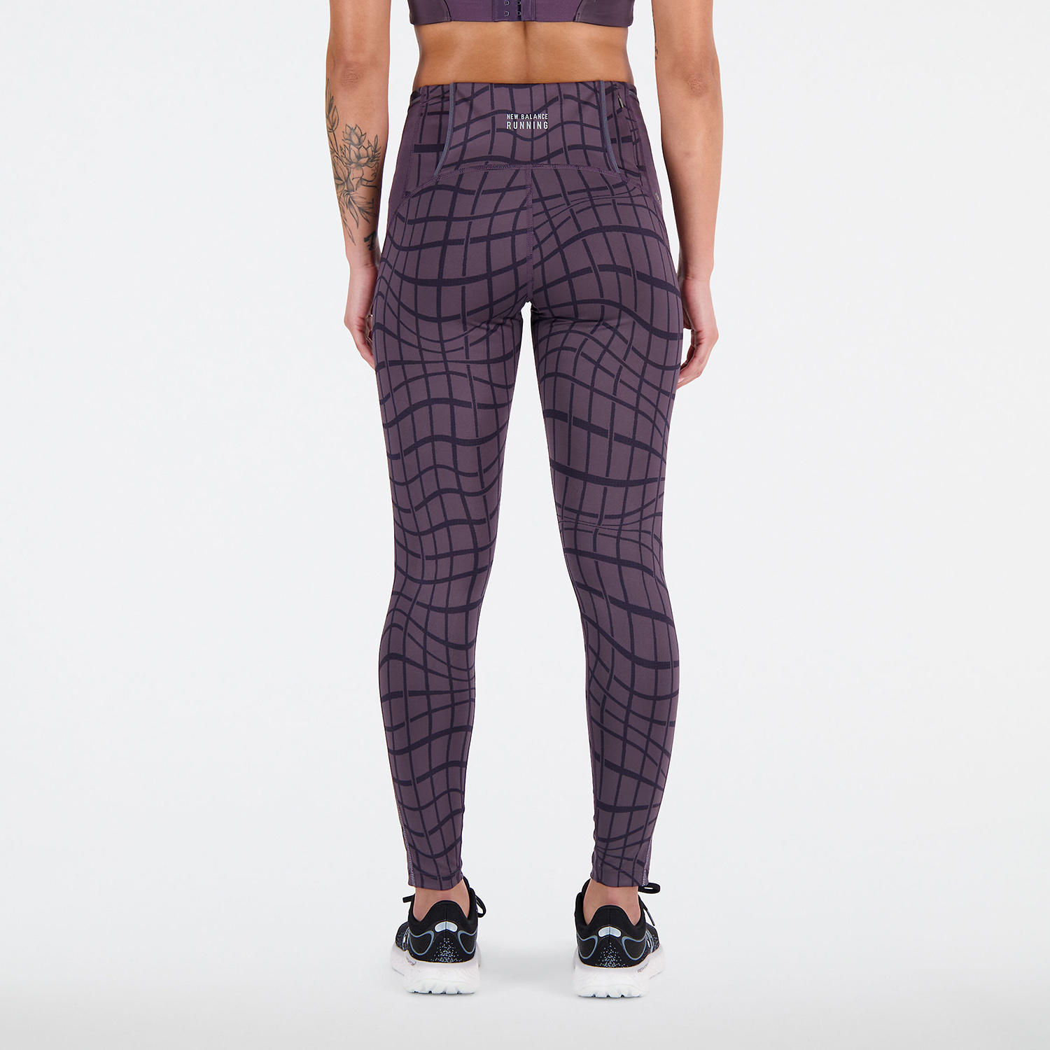 New Balance Printed Impact Run Tights Interstellar