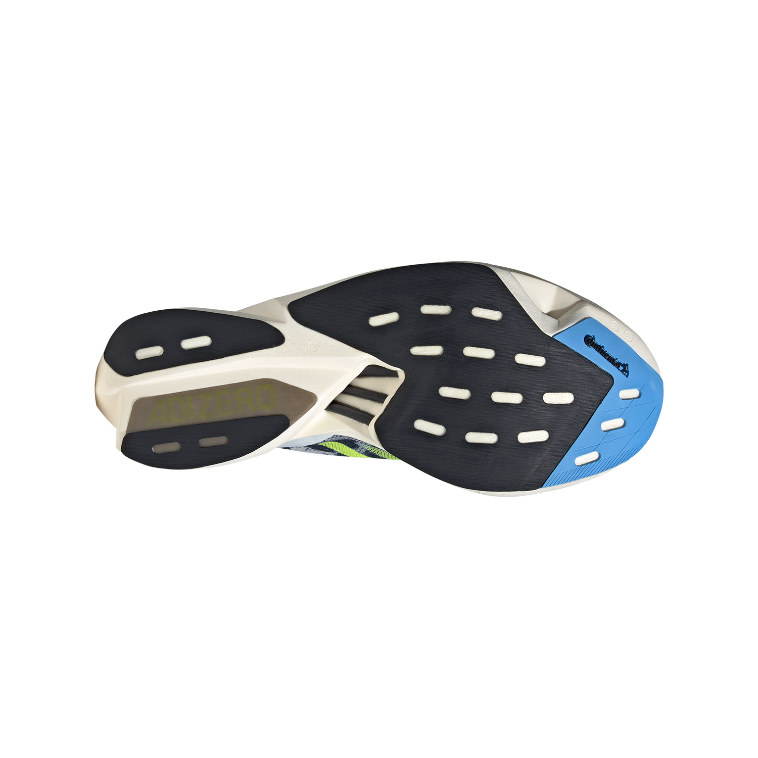 adidas adizero Adios Pro 3 Crystal White/Lucid Lemon/Blue Burst