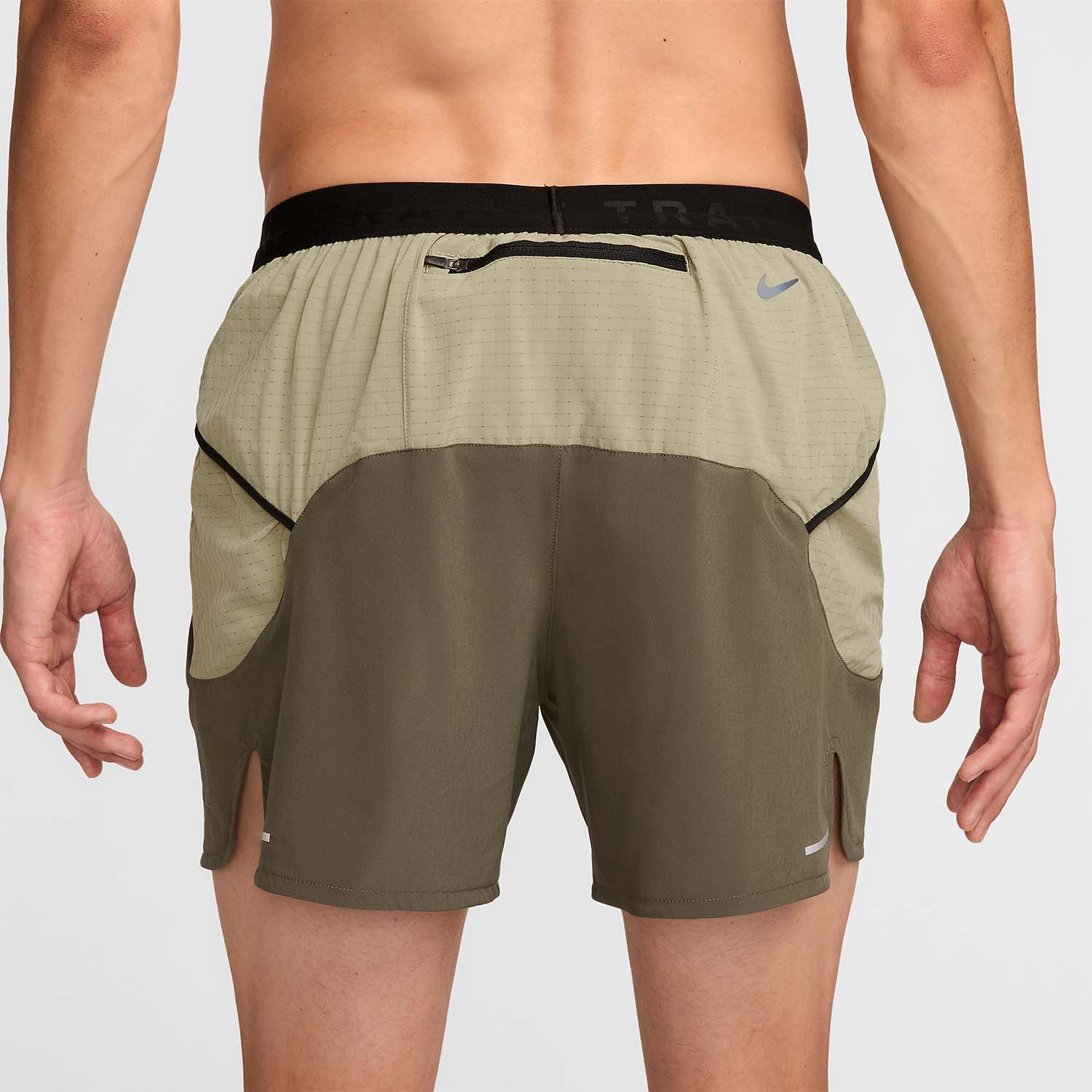 Nike Dri-FIT Second Sunrise 5in Pantaloncini Medium Olive/Neutral/Black