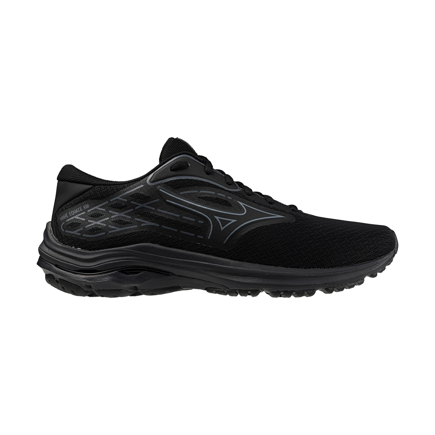 Mizuno Wave Equate 8 Black/Metallic Gray
