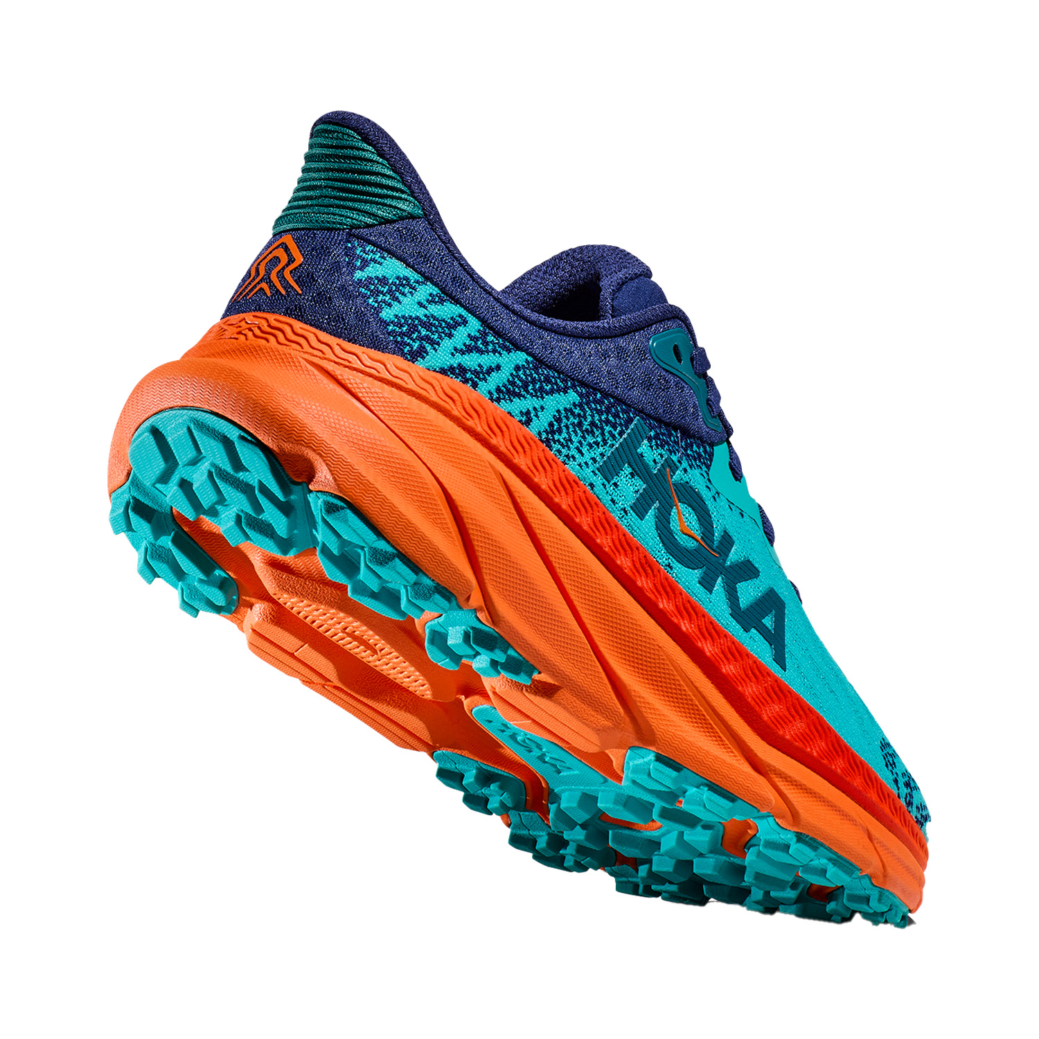Hoka Challenger 7 Ceramic/Vibrant Orange