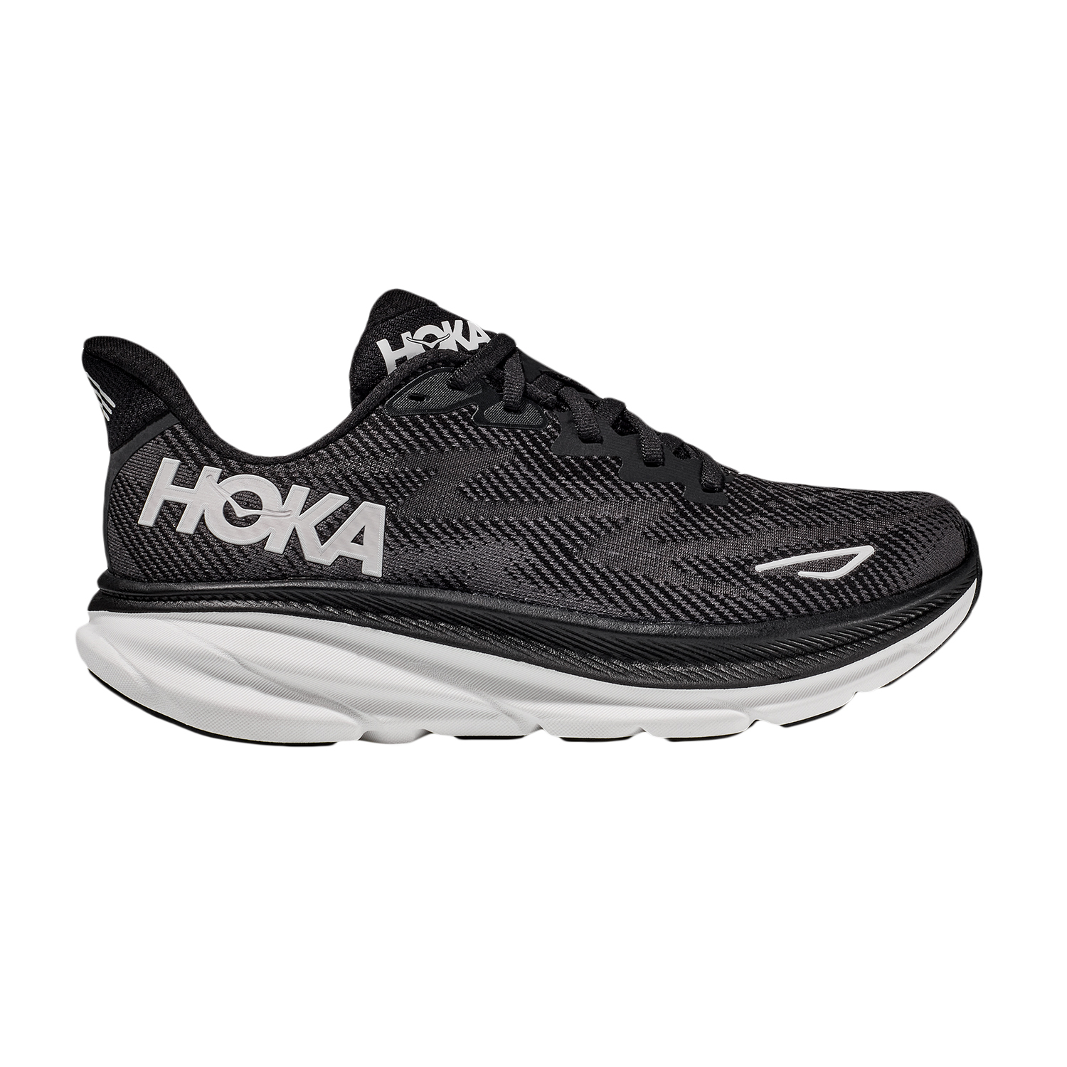 Hoka Clifton 9 Wide Black/White