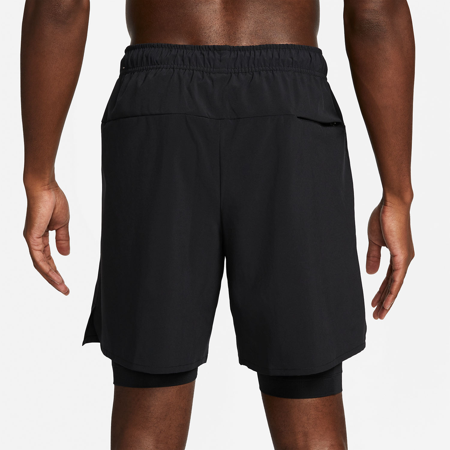 Nike Dri-FIT Unlined Fitness 2 in 1 7in Pantaloncini Black