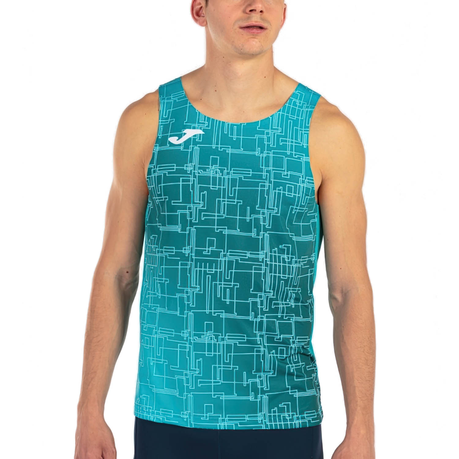 Joma Elite VIII Canotta Turquoise