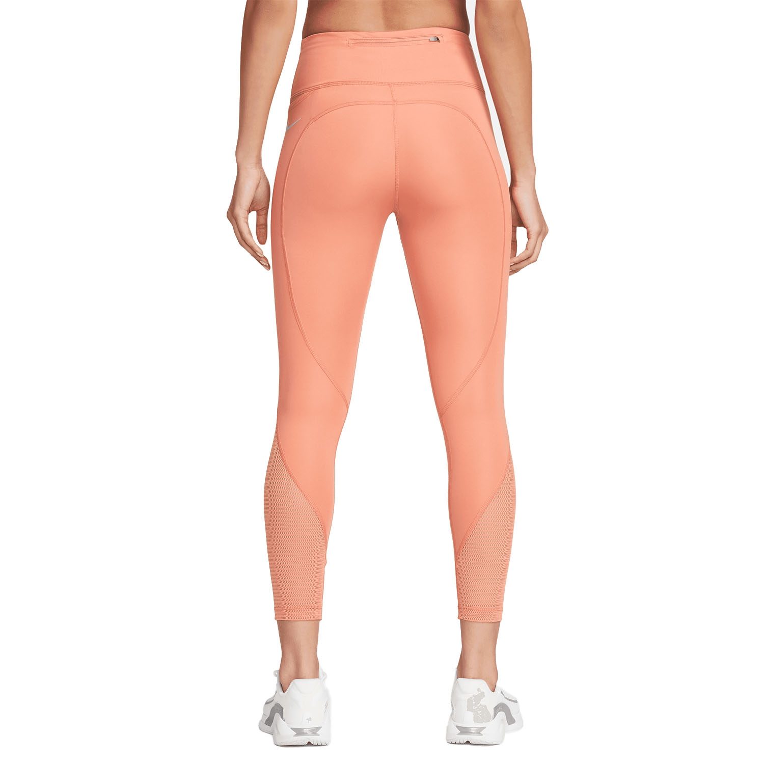 Nike Dri-FIT Fast 7/8 Tights Madder Root/Reflective Silver