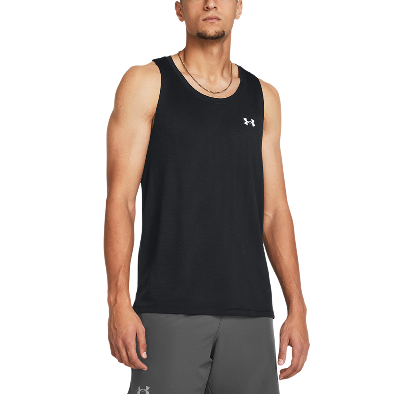 Under Armour Streaker Canotta Black/Reflective