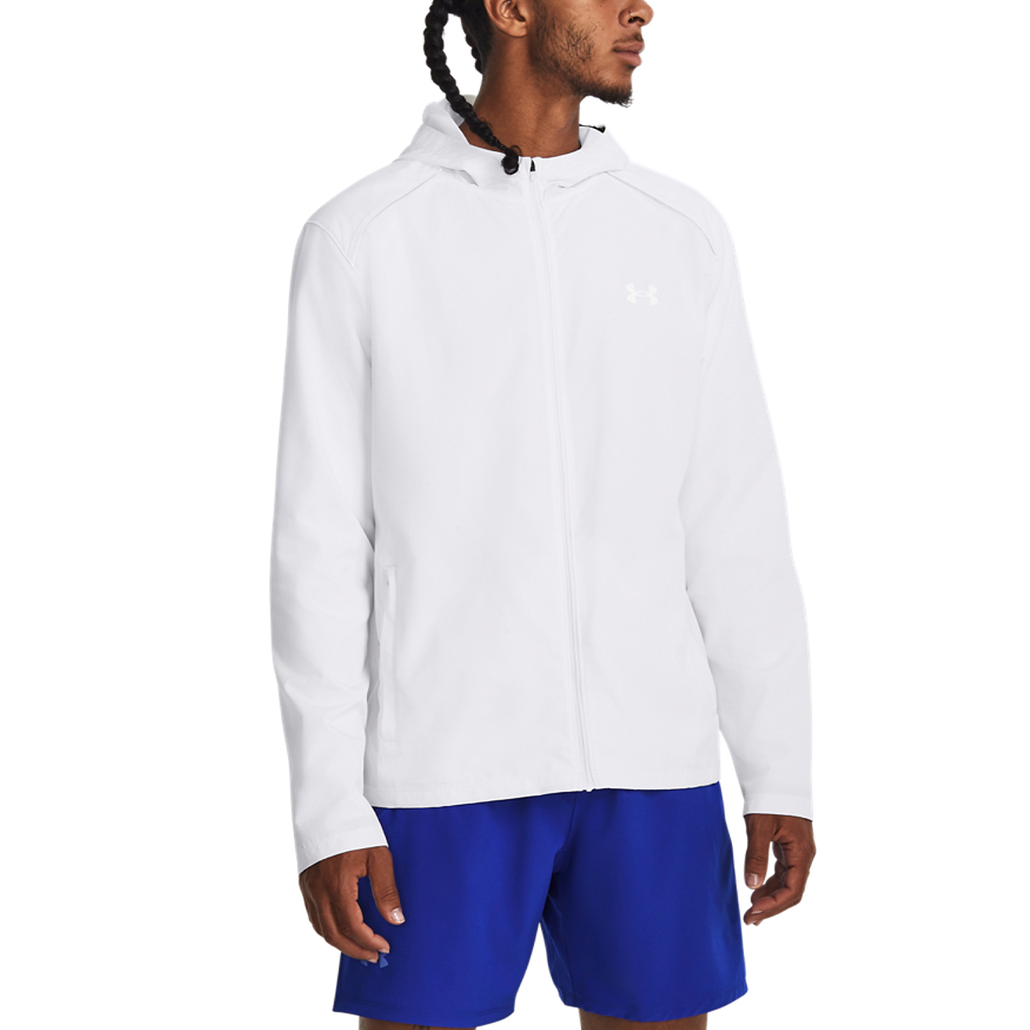 Under Armour Storm Run Giacca White/Reflective