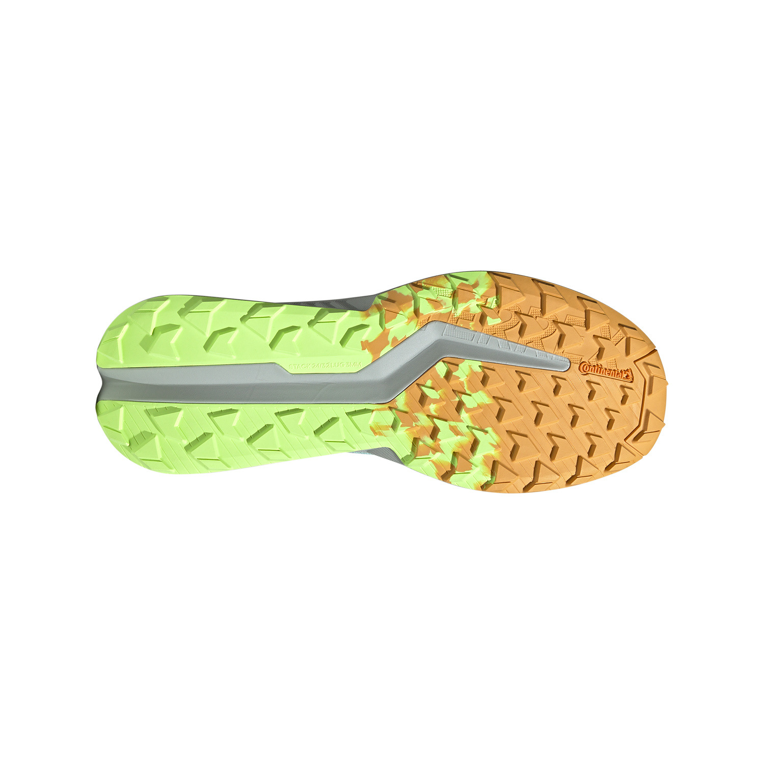 adidas Terrex Soulstride Flow Semi Flash Aqua/Wonder Silver/Lucid Lemon