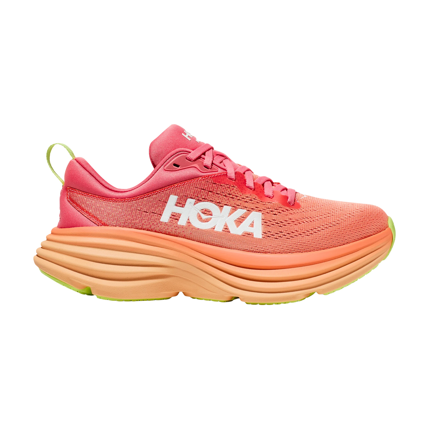 Hoka Bondi 8 Coral/Papaya