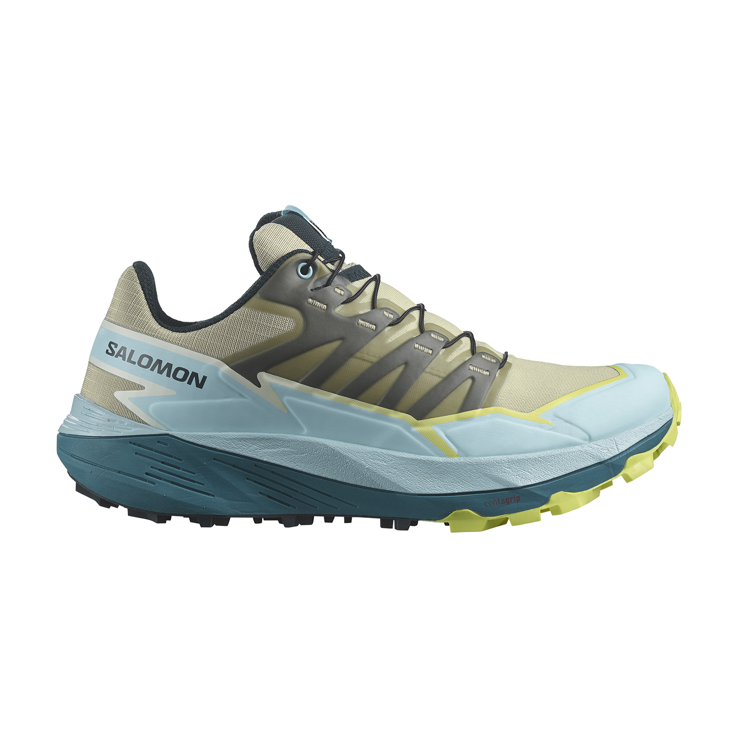 Salomon Thundercross Alfalfa/Tanager Turquoise/Sunny Lime