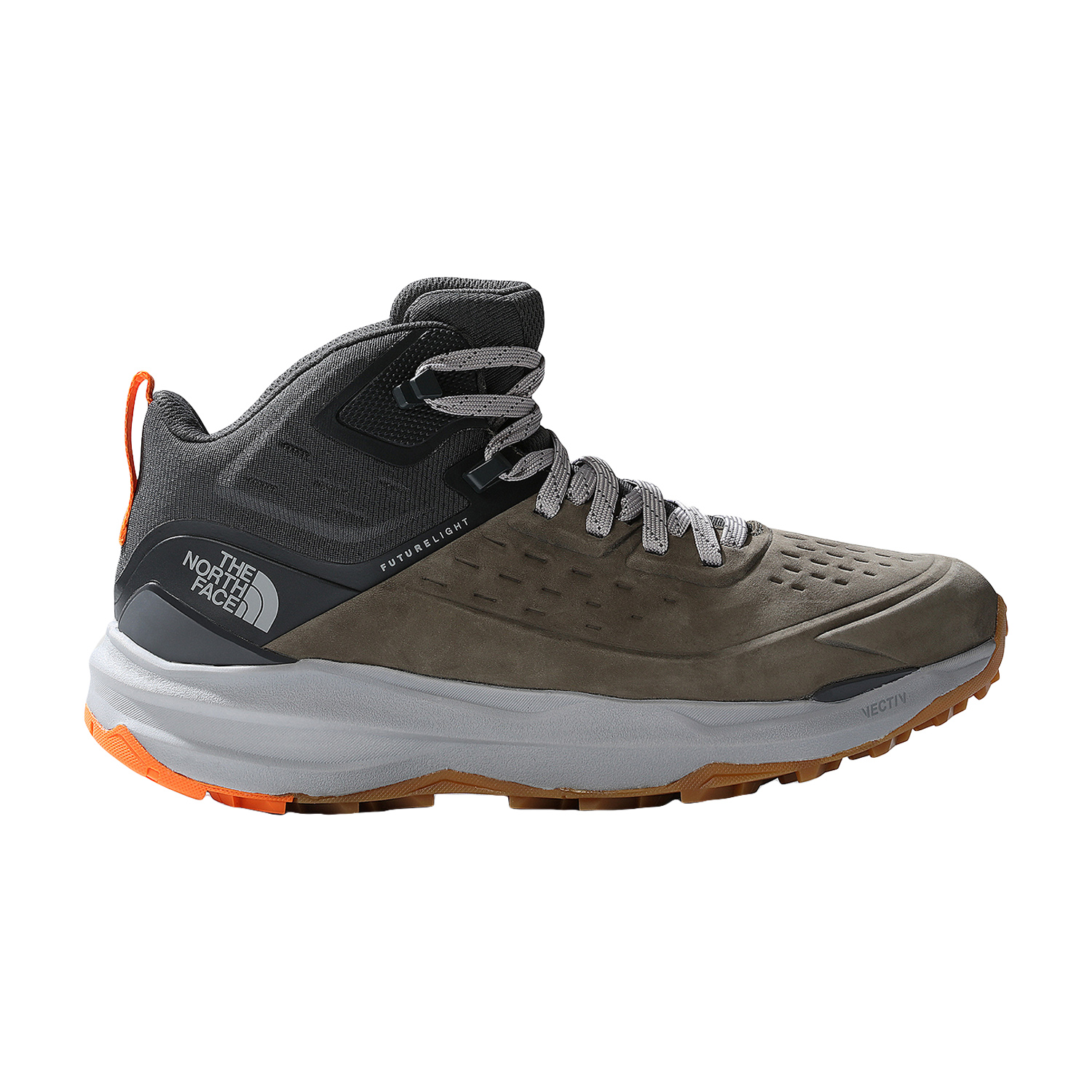 The North Face Vectiv Exploris 2 MID Futurelight LTHR New Taupe Green/Asphalt Grey