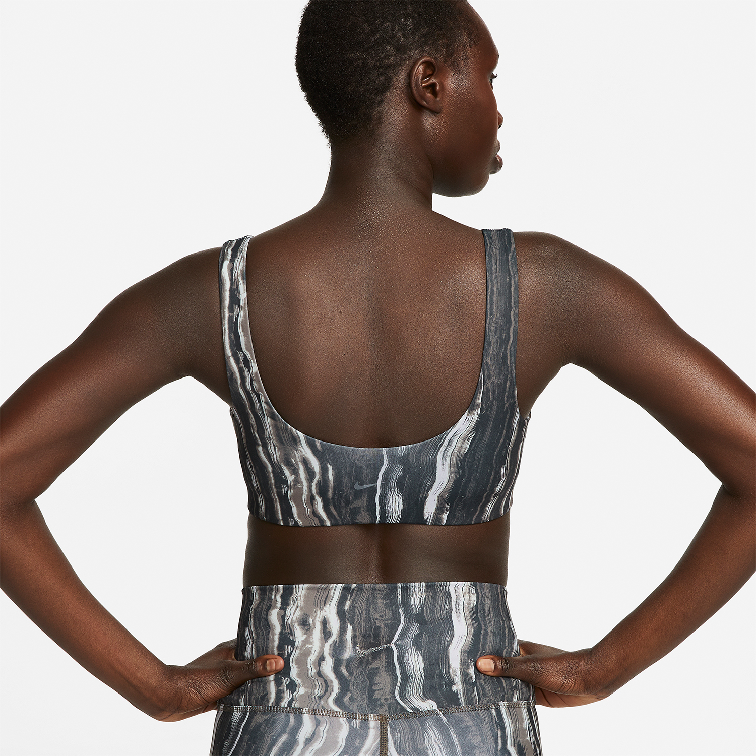 Nike Alate All U Reggiseno Sportivo Ironstone/White