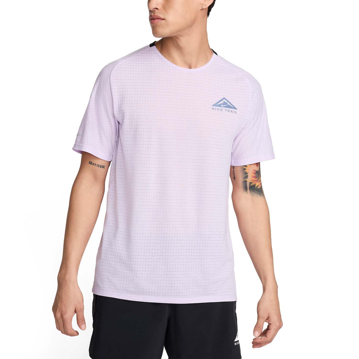 Nike Dri-FIT Solar Chase Maglietta Violet Mist/Black