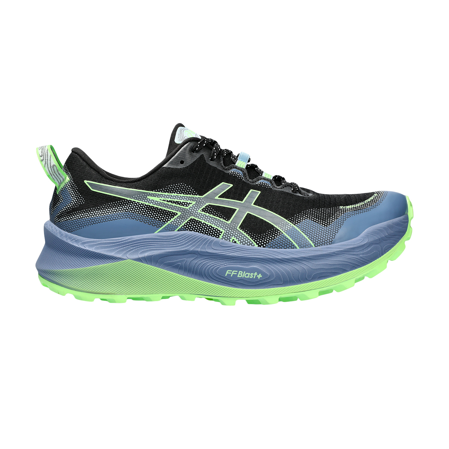 Asics Trabuco Max 3 Black/Illuminate Green