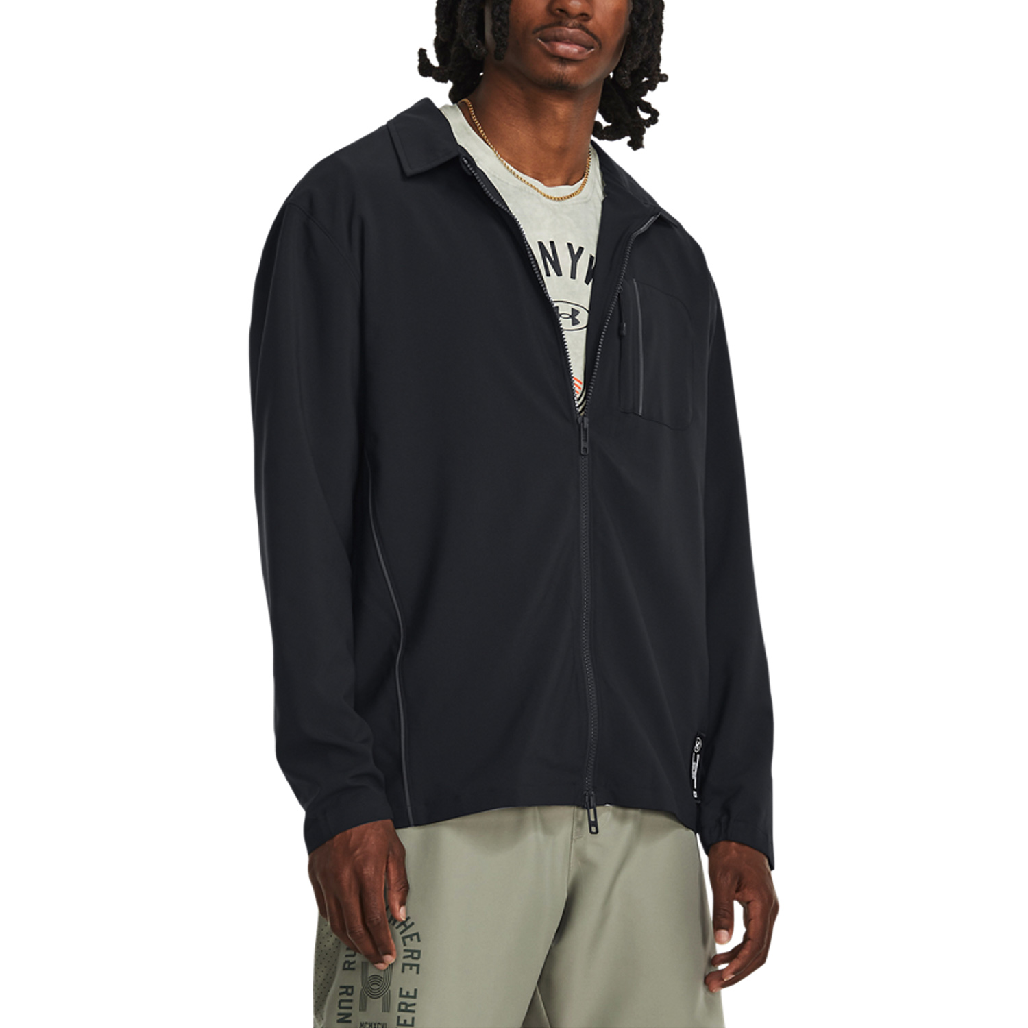 Under Armour Run Everywhere Logo Giacca Black