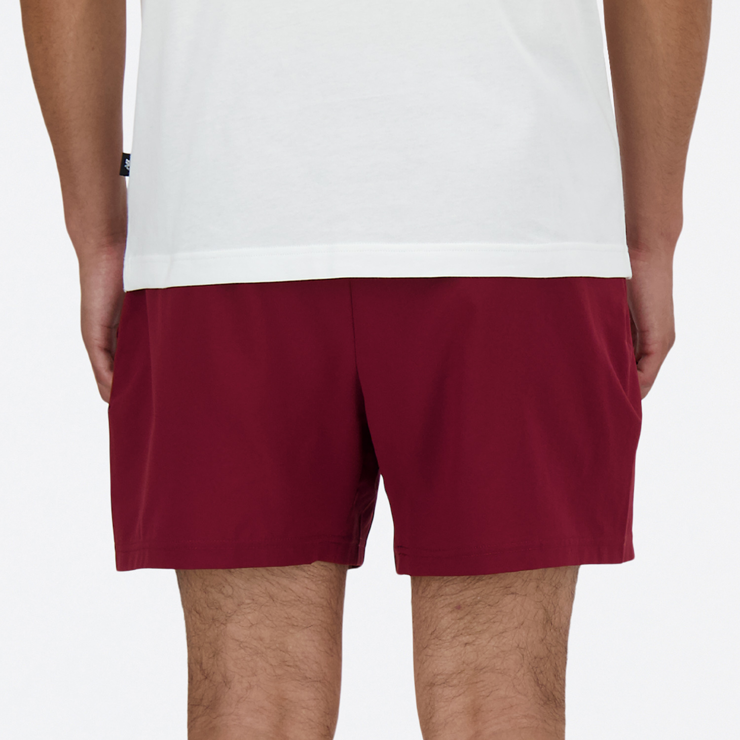 New Balance Performance 5in Pantaloncini Mineral Red