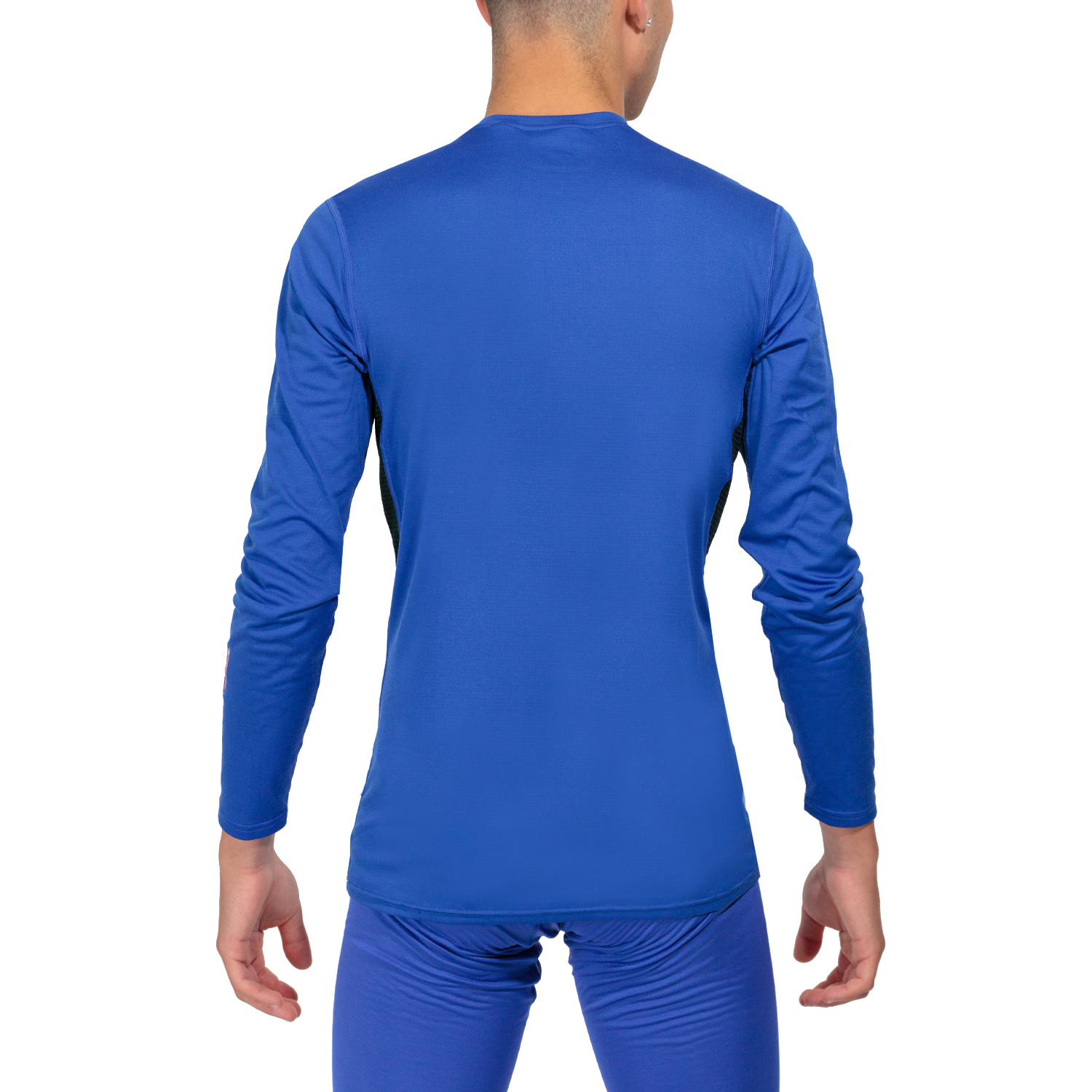 Mizuno Mid Weight Crew Maglia Surf Blue