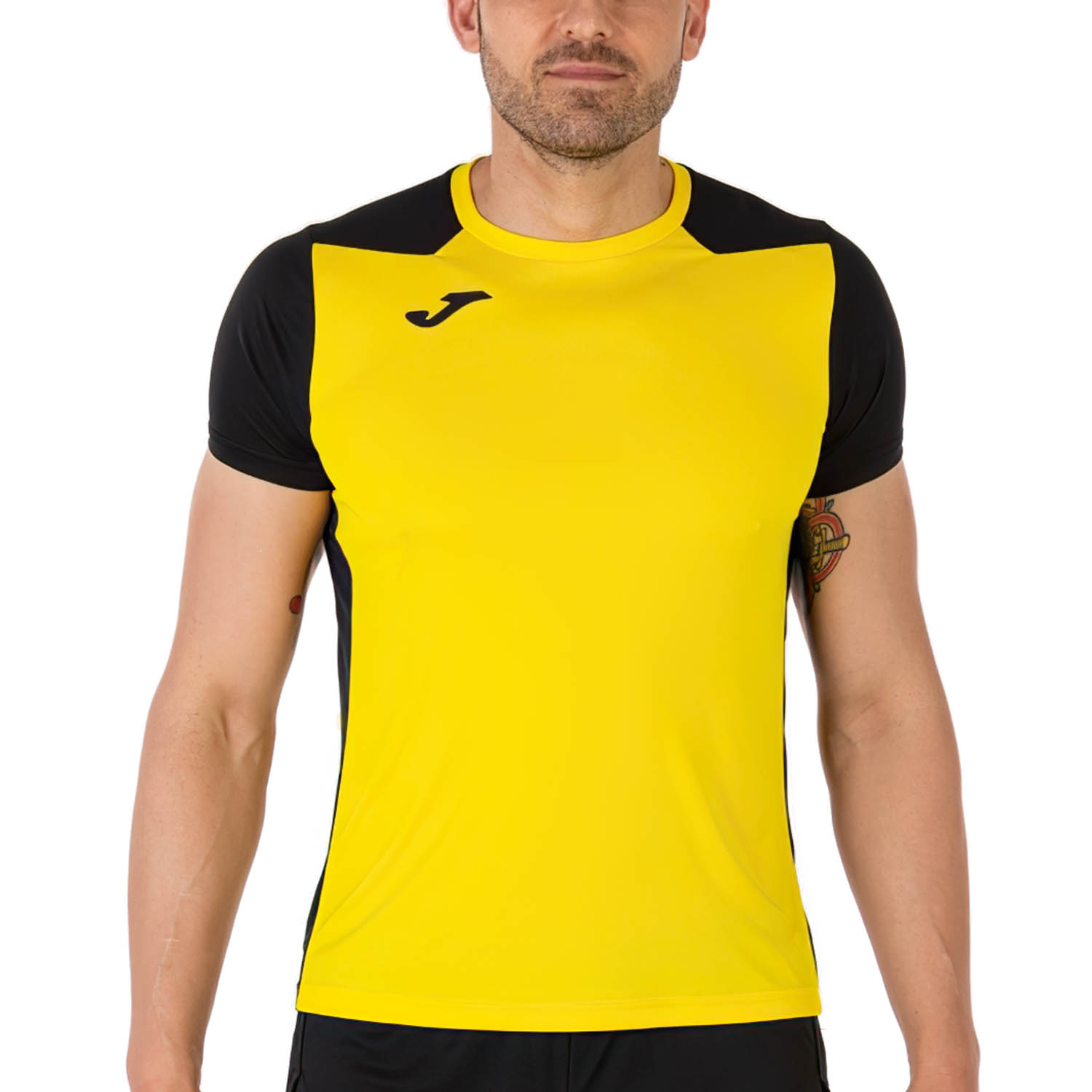 Joma Record II Maglietta Yellow/Black