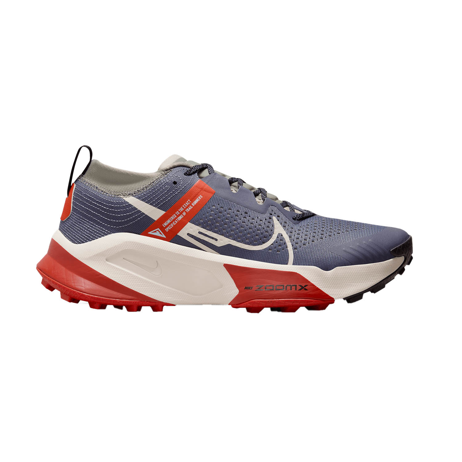 Nike ZoomX Zegama Trail Light Carbon/Light Orewood Brown/Dragon Red