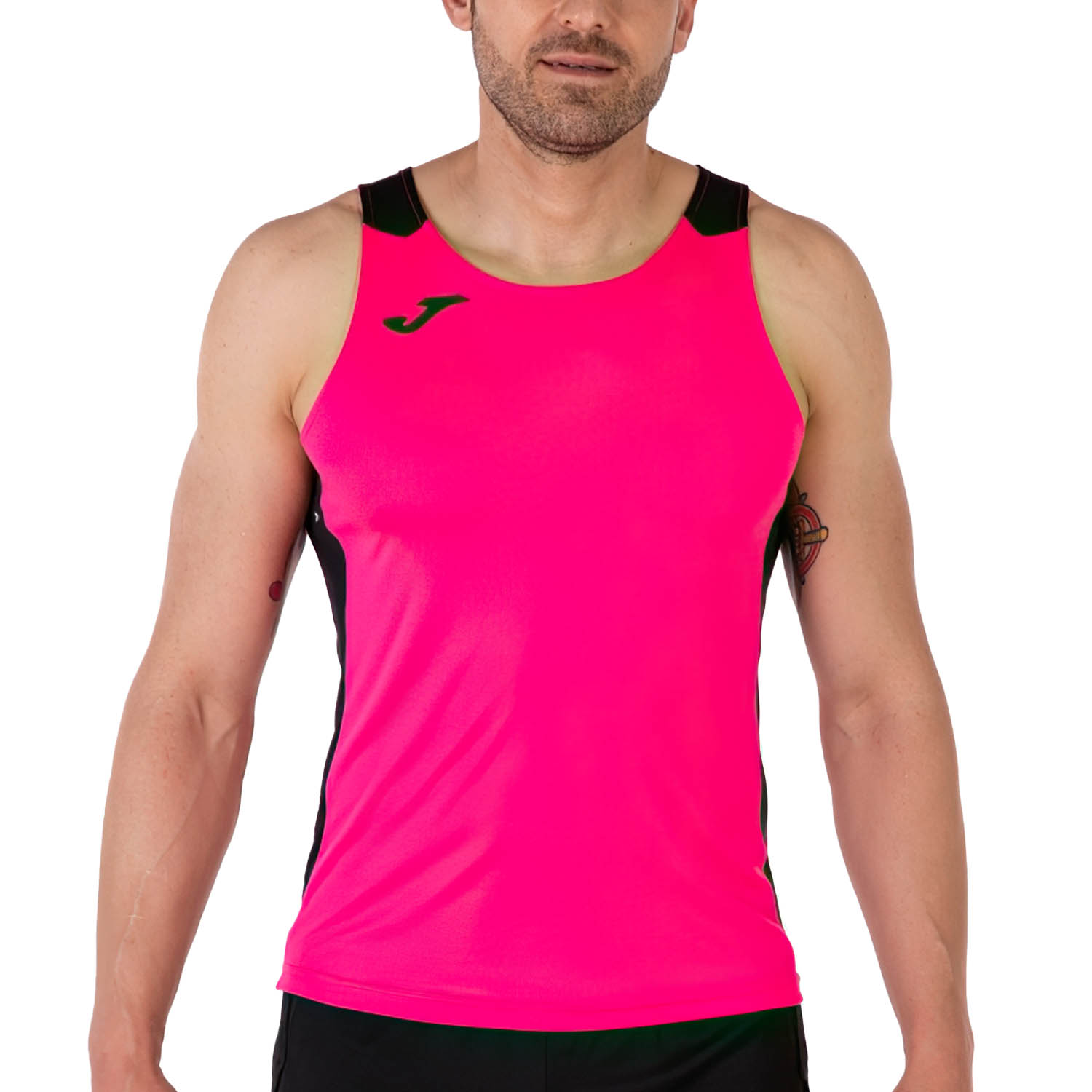Joma Record II Canotta Fluor Pink/Black