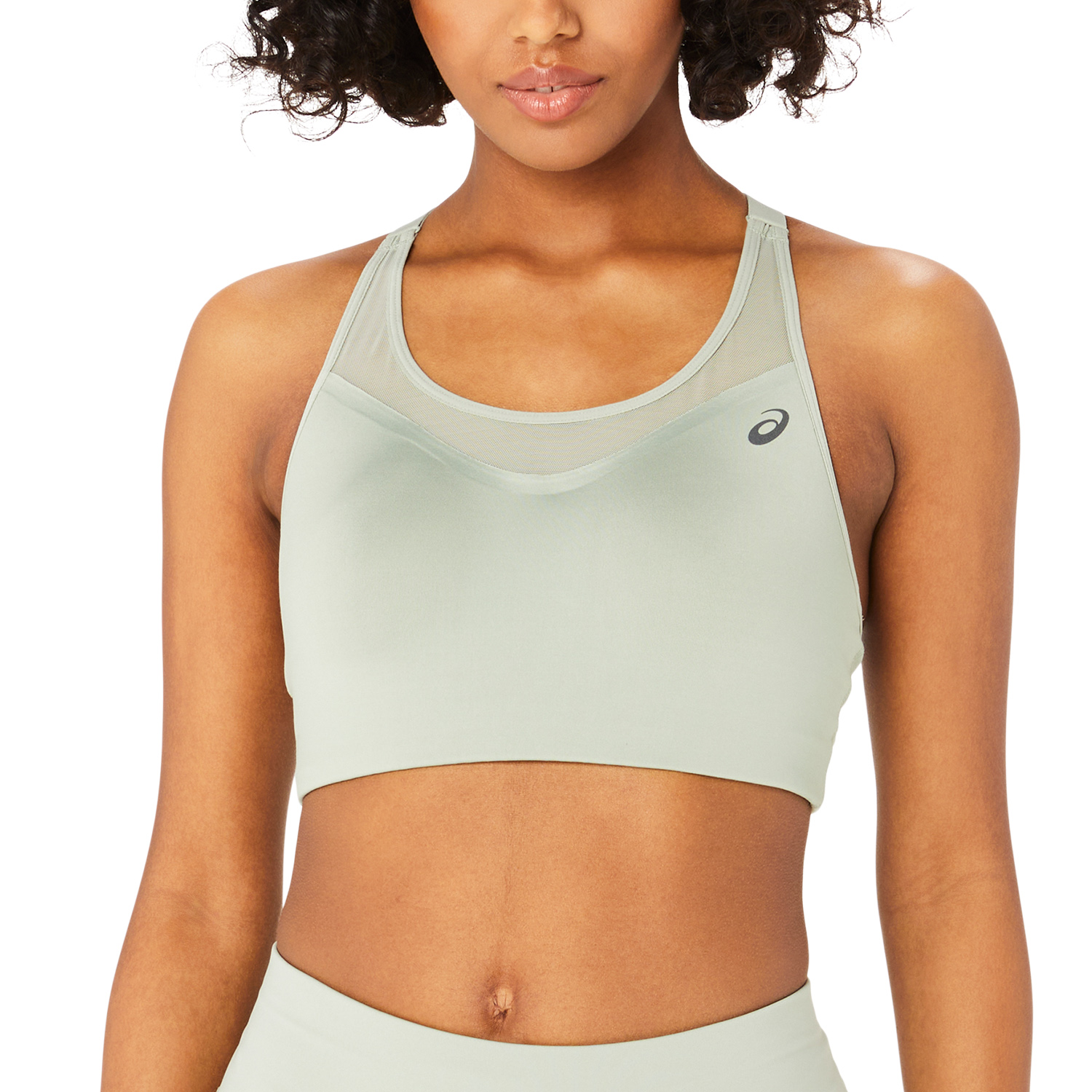 Asics Accelerate Reggiseno Sportivo Olive Grey