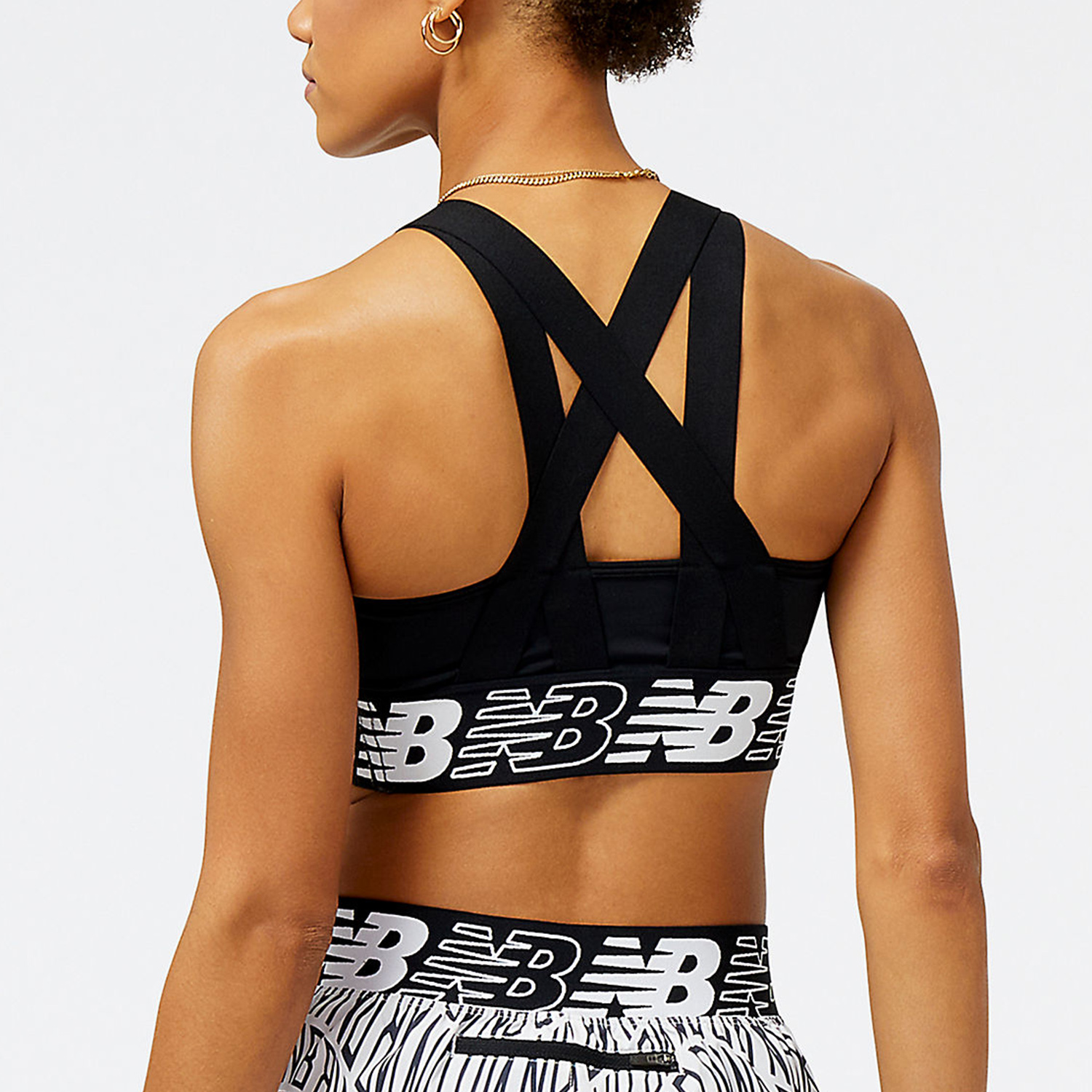New Balance Relentless Reggiseno Sportivo Black