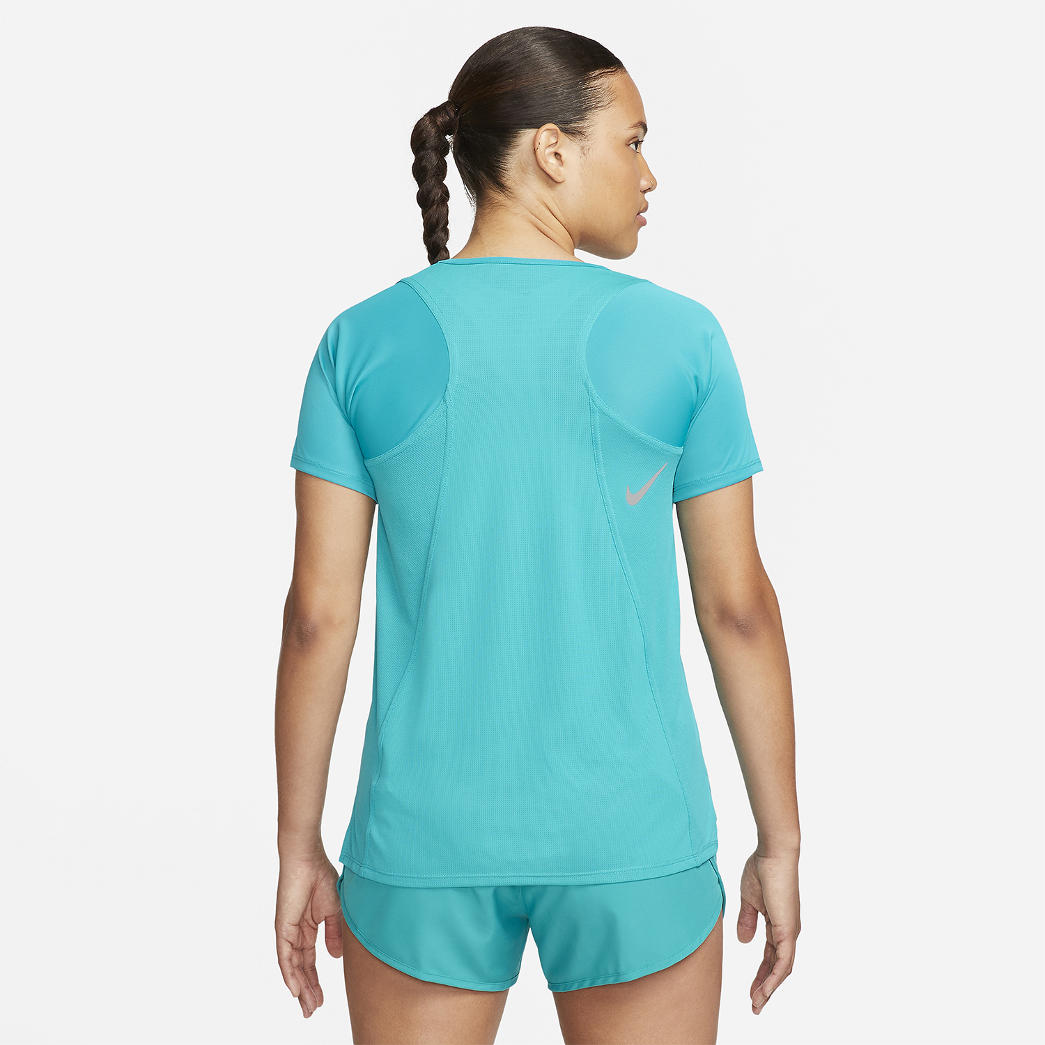 Nike Dri-FIT Race Maglietta Rapid Teal/Reflective Silver