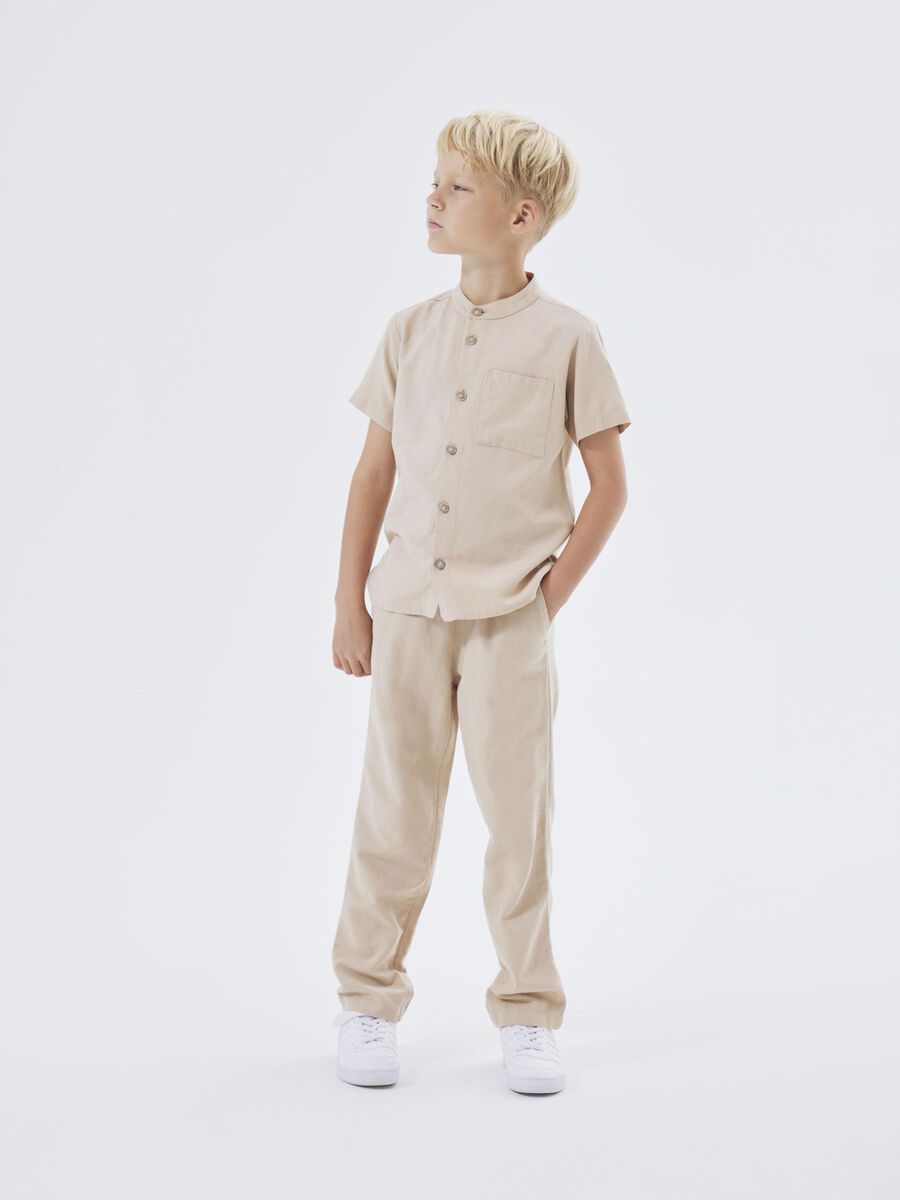 KORTE MOUWEN OVERHEMD