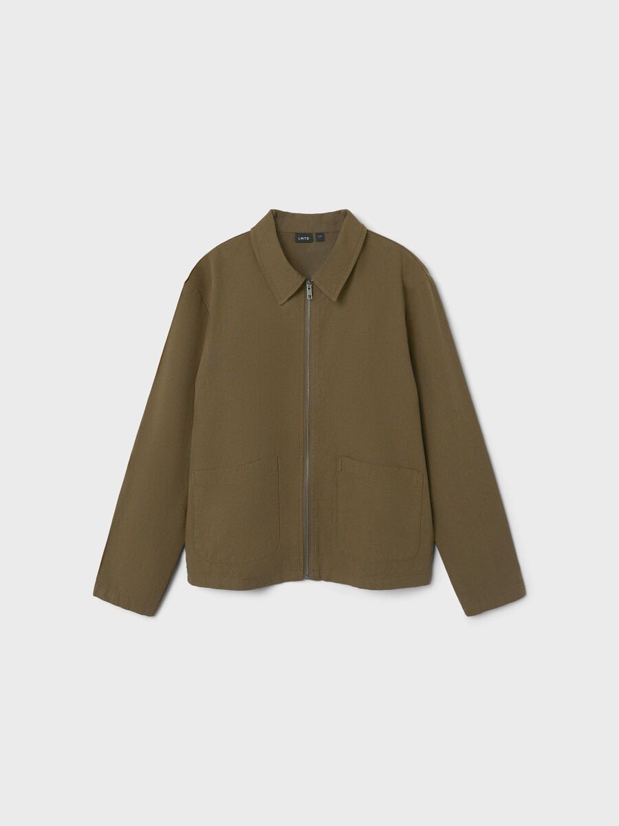 LANGE MOUWEN OVERSHIRT