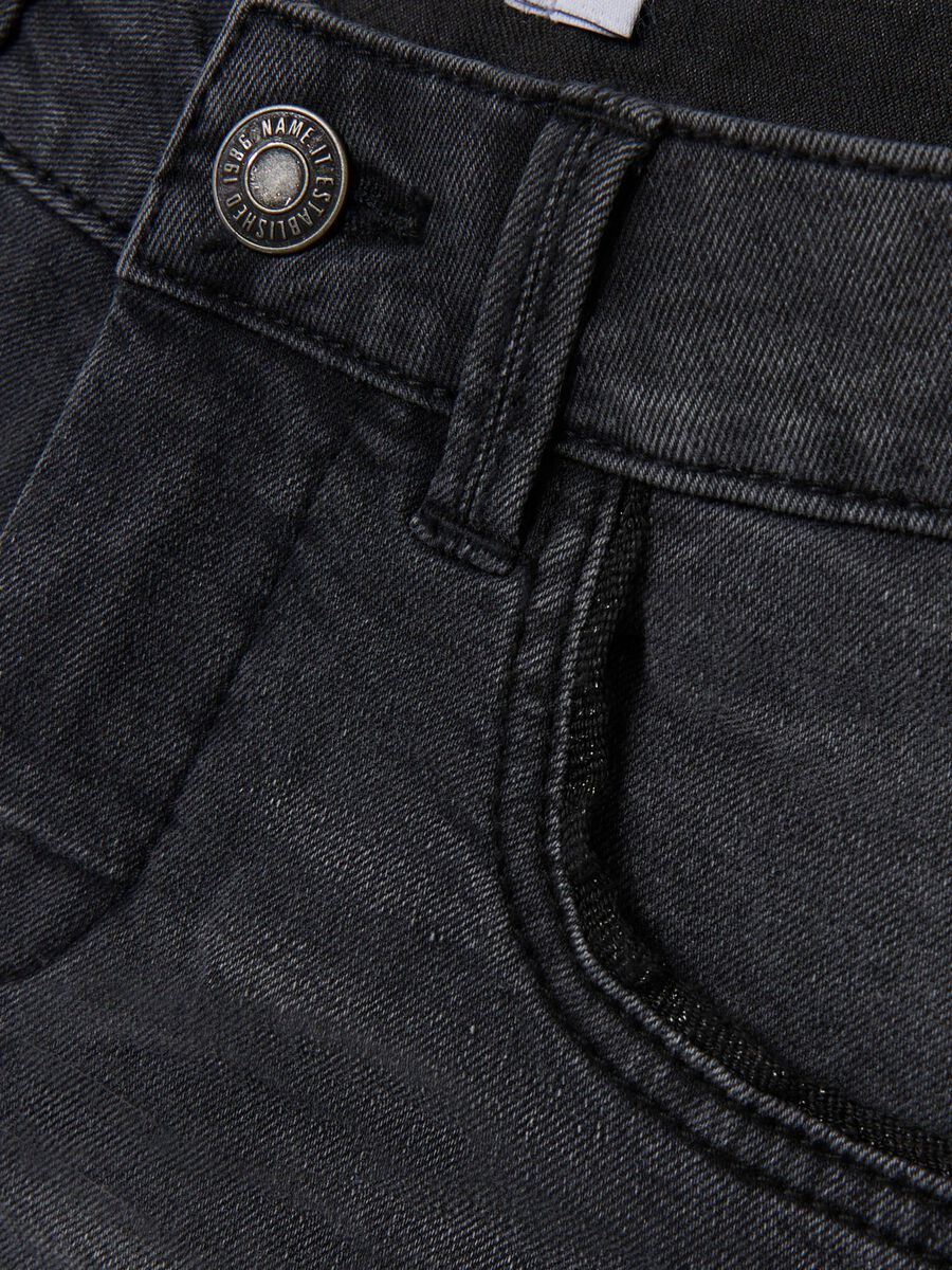 REGULAR FIT DENIM SHORT