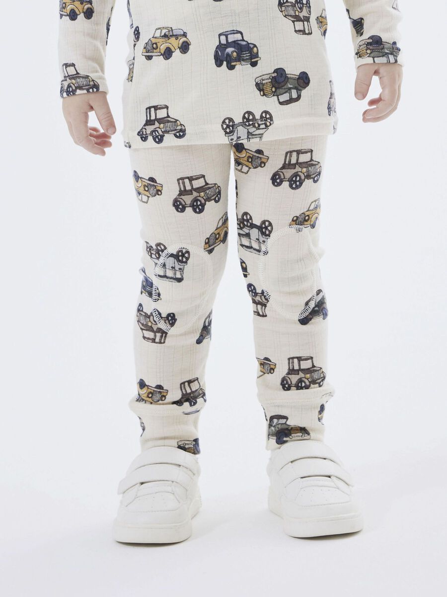 MERINO WOL TOP MET LANGE MOUWEN