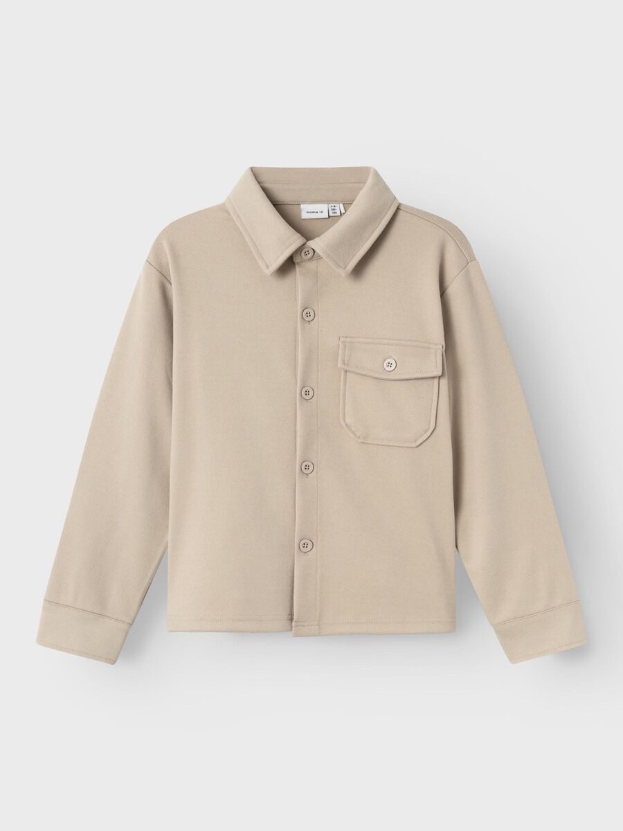 LANGE MOUWEN OVERSHIRT
