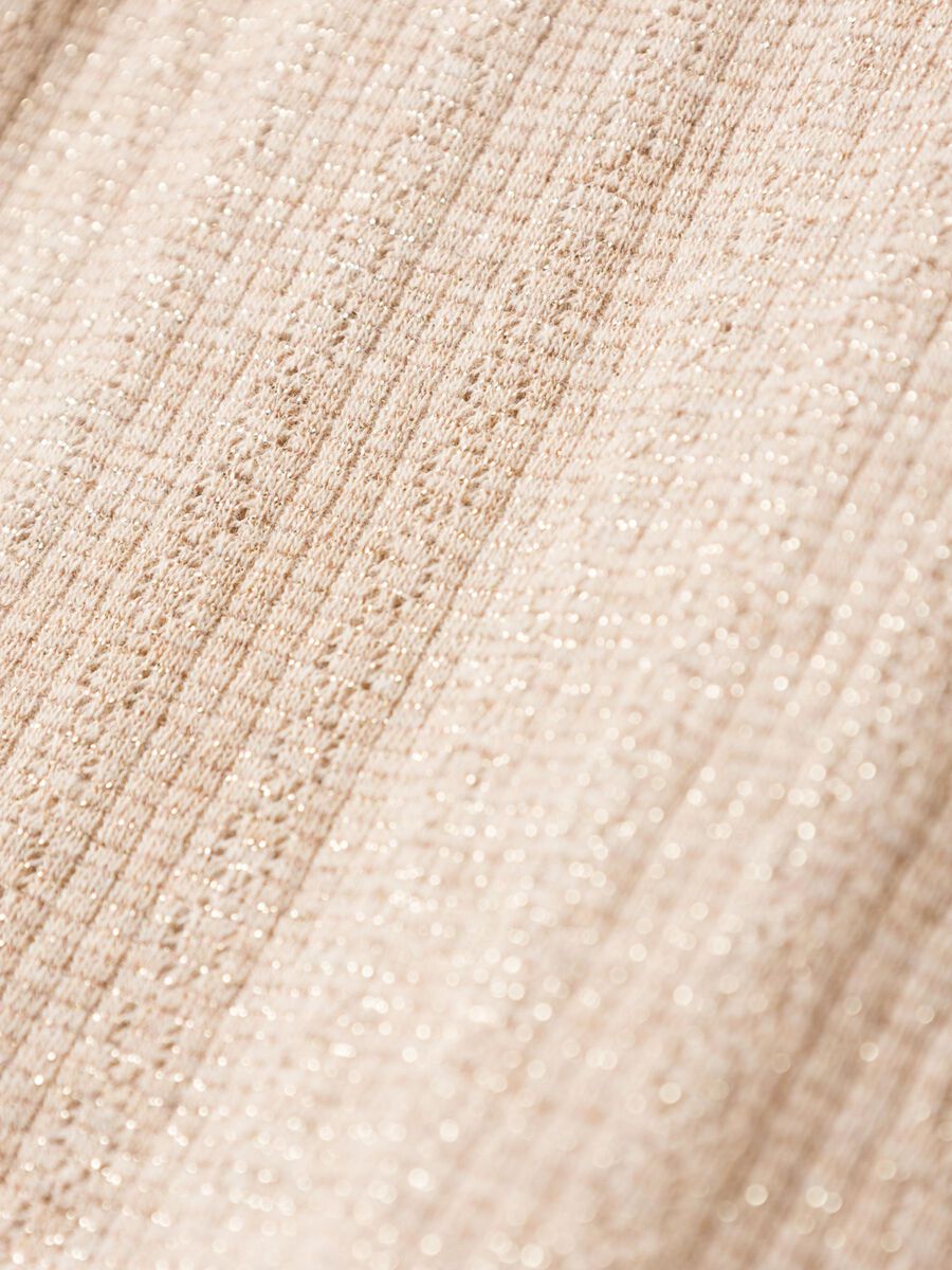 REGULAR FIT TOP MET LANGE MOUWEN