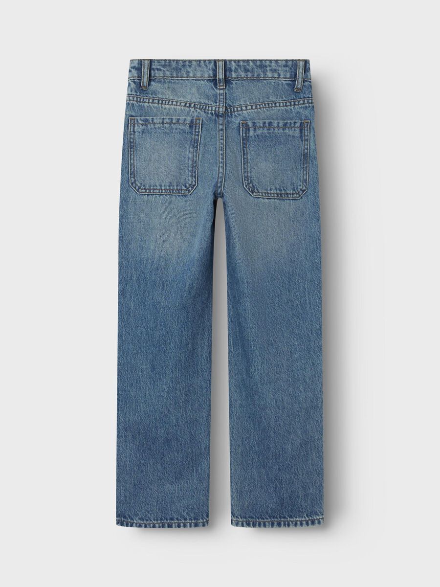 STRAIGHT LEG JEANS