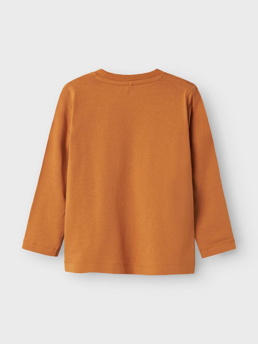 REGULAR FIT TOP MET LANGE MOUWEN