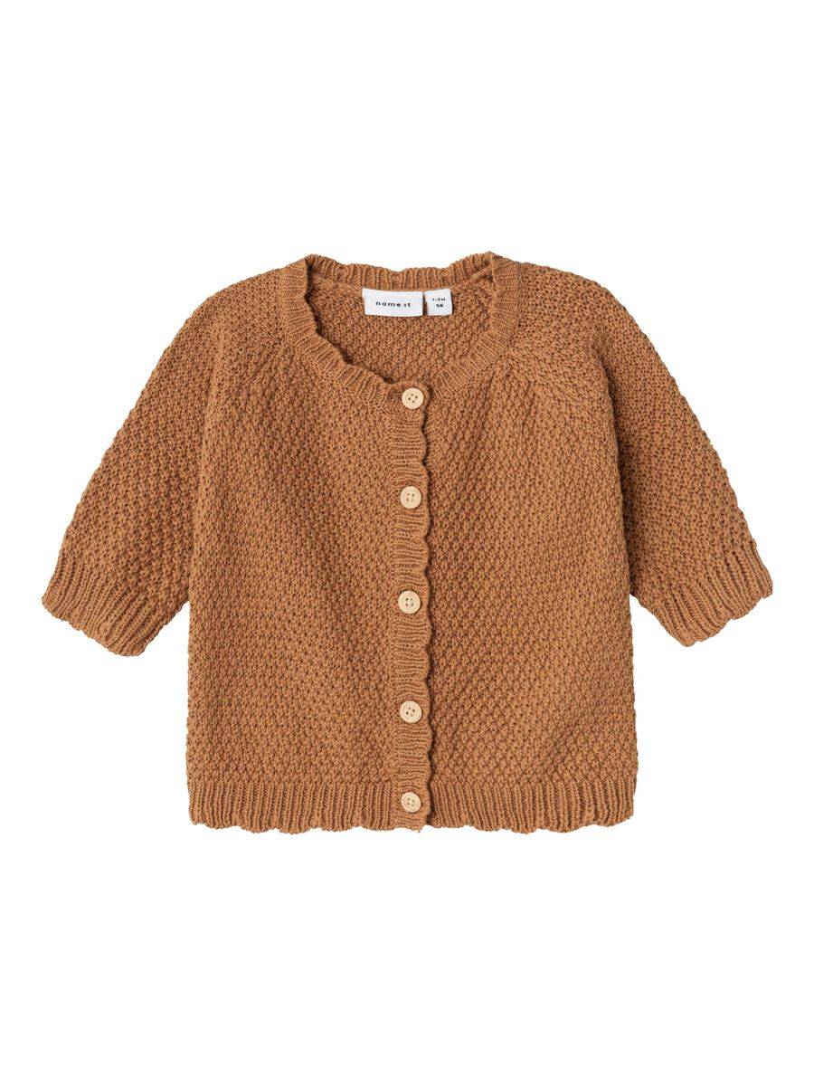 LANGE MOUWEN GEBREID VEST