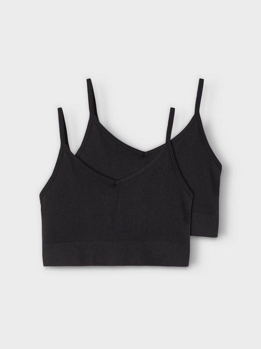 2-PACK GERIBDE BRALETTE