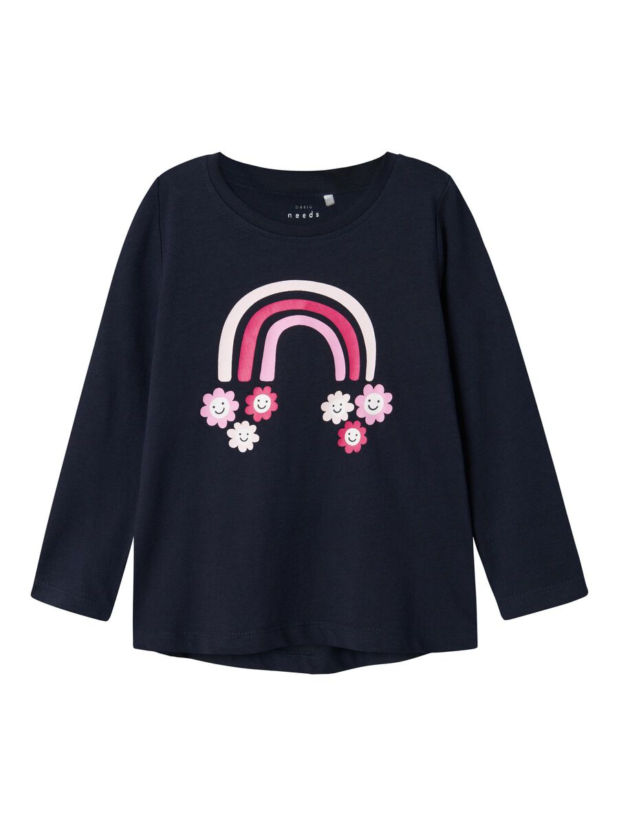 LOOSE FIT TOP MET LANGE MOUWEN