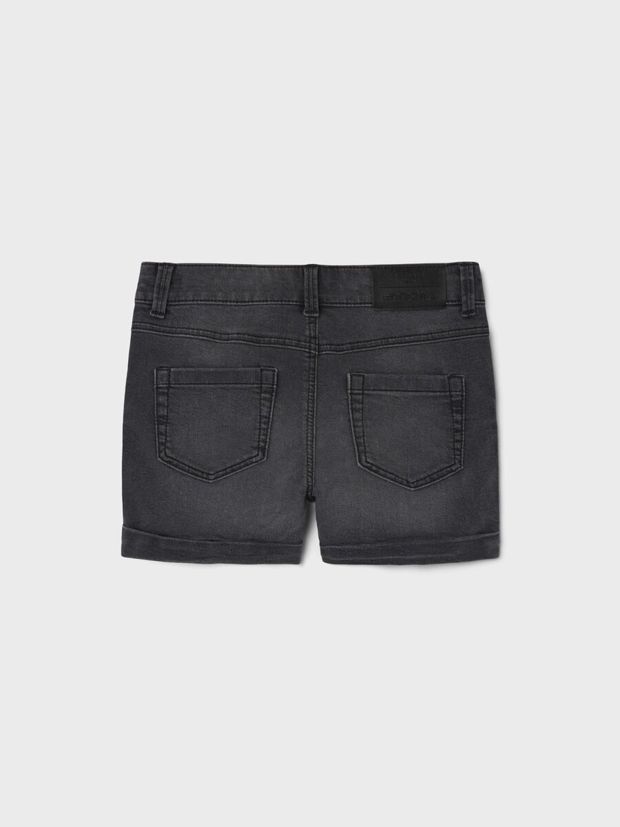 REGULAR FIT DENIM SHORT