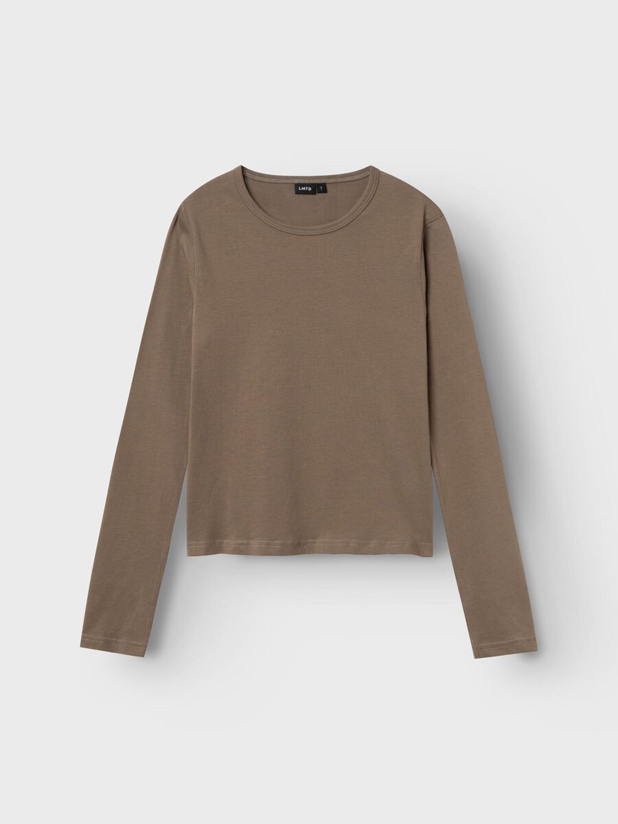 BIOLOGISCH KATOEN TOP MET LANGE MOUWEN