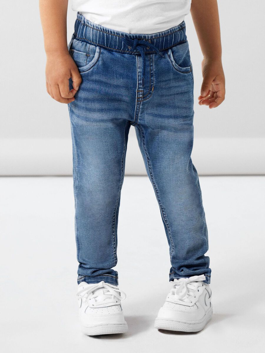 REGULAR FIT SWEAT JEANS