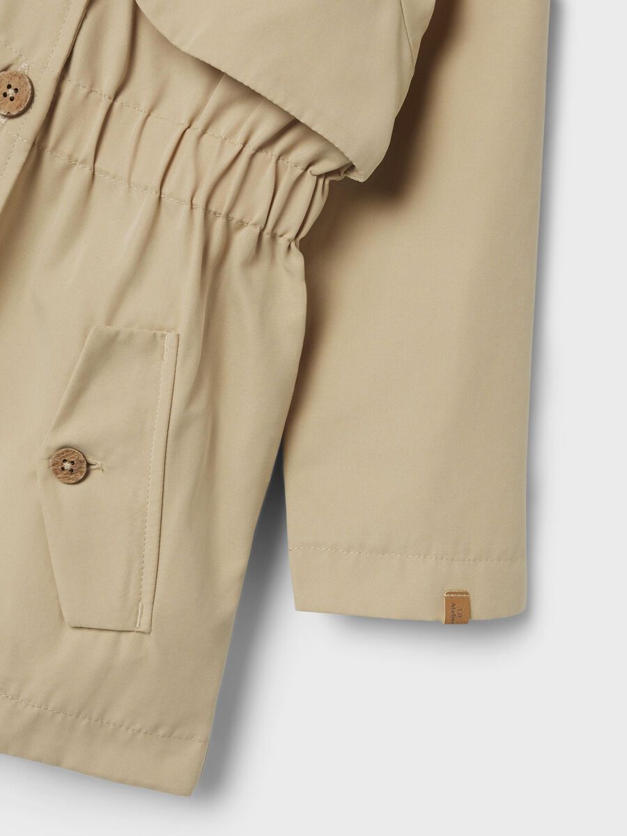 GEWEVEN TRENCHCOAT