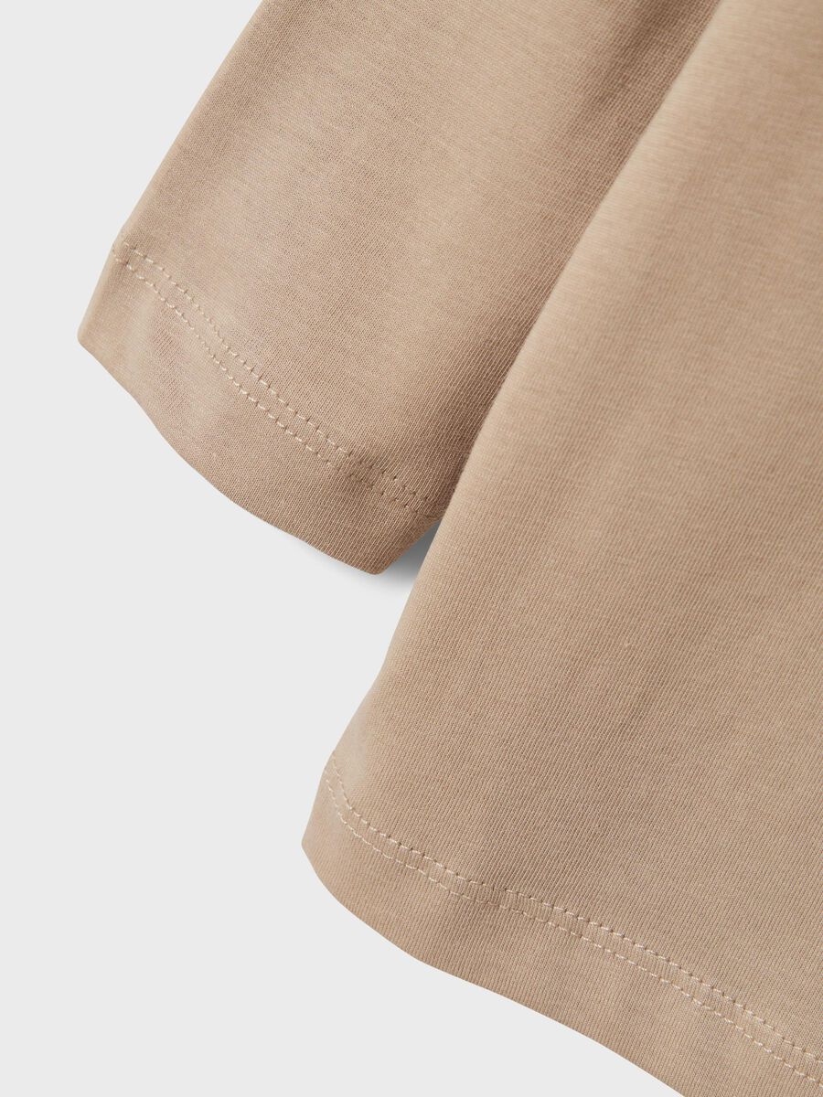 REGULAR FIT TOP MET LANGE MOUWEN