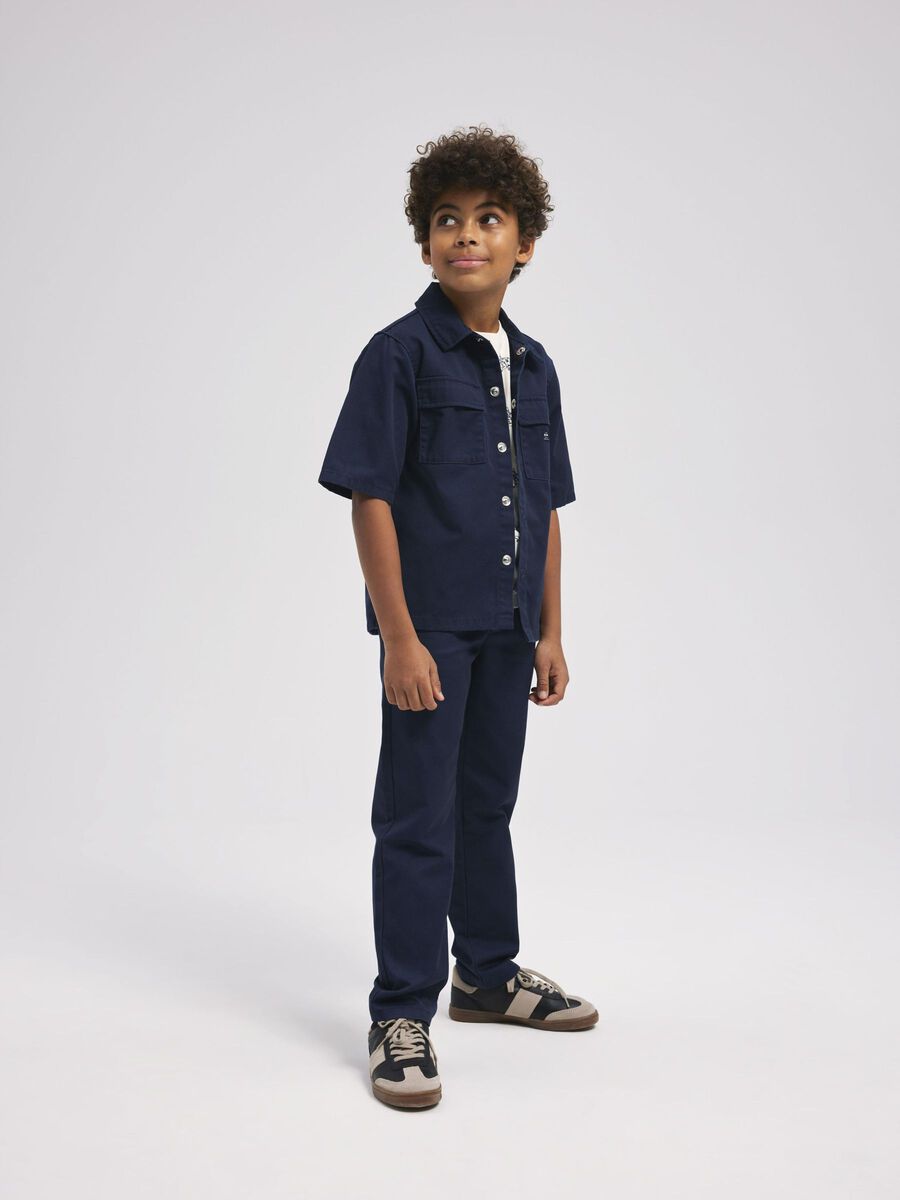 OVERSIZED TWILL OVERHEMD