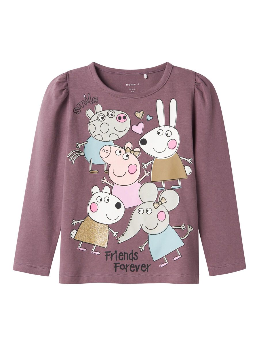 PEPPA PIG TOP MET LANGE MOUWEN