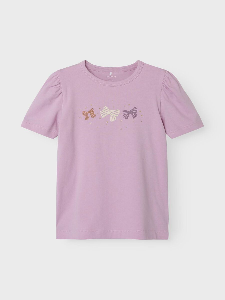 GLITTER PRINT T-SHIRT