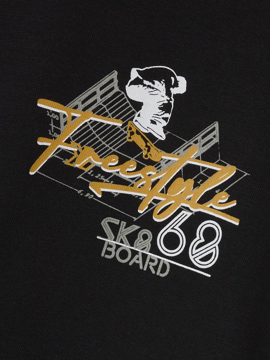 REGULAR FIT TOP MET LANGE MOUWEN