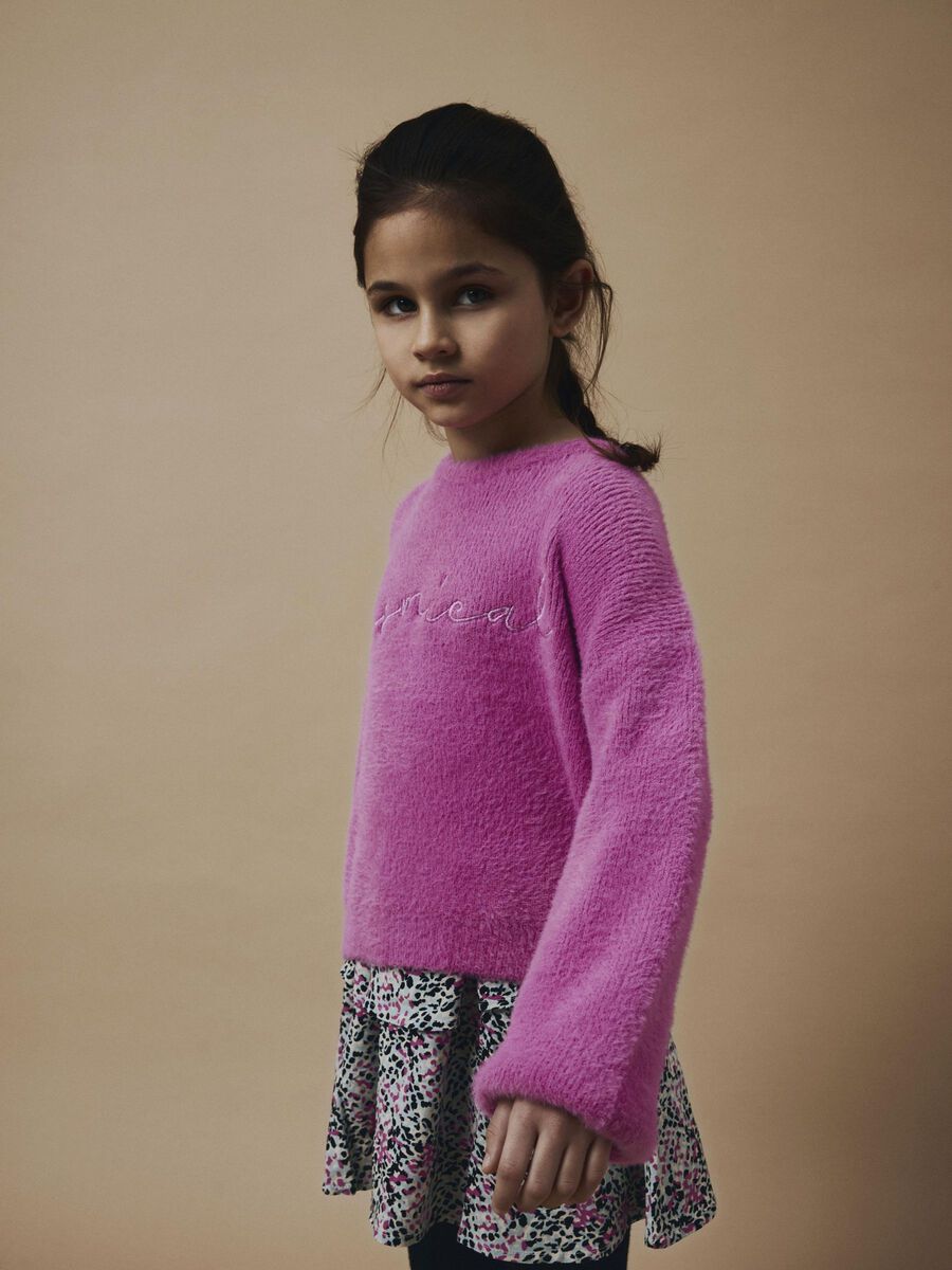 BOXY FIT GEBREIDE TRUI