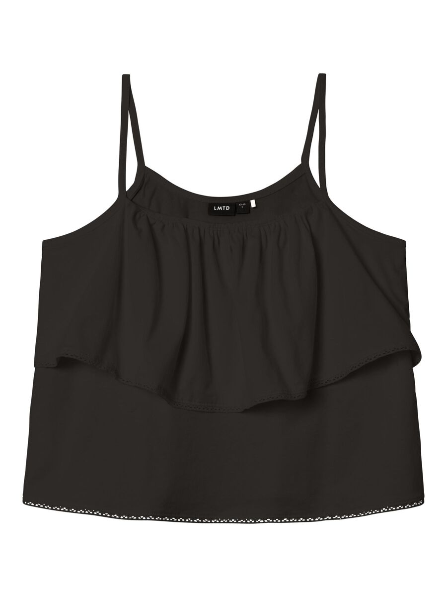 RELAXED FIT TOP MET BANDJES