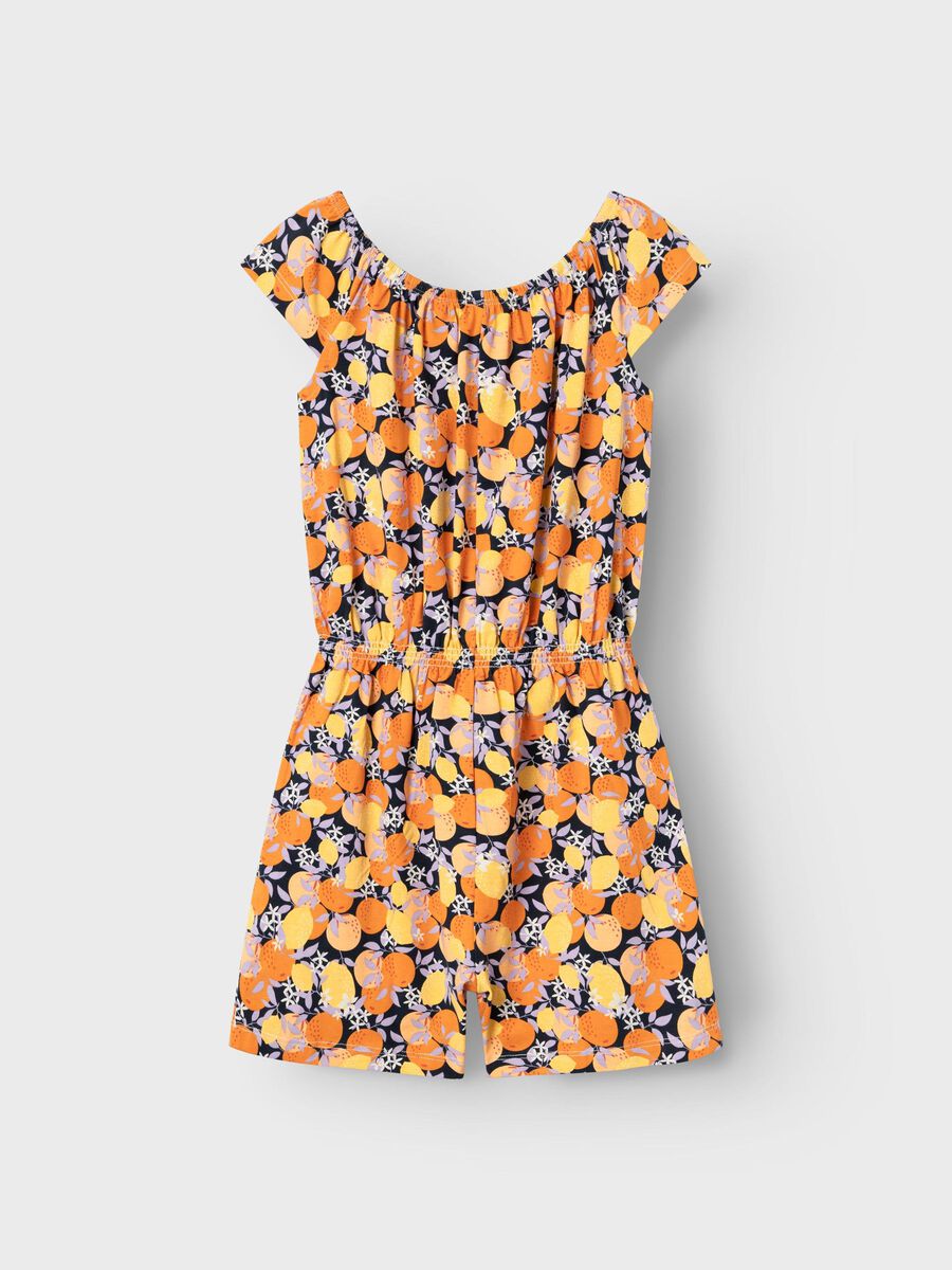 OFF-SHOULDER PLAYSUIT